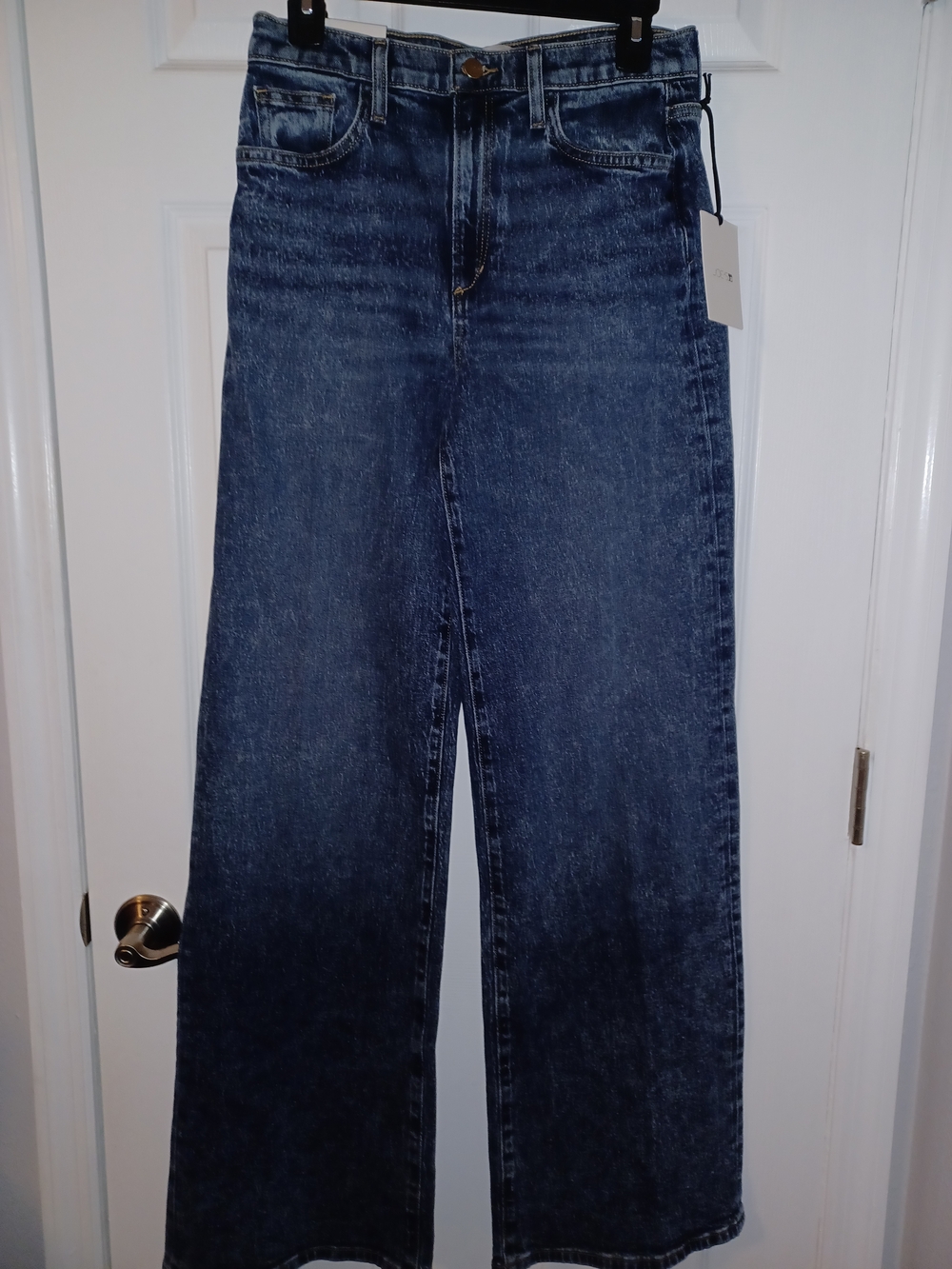 Joe's Dark Blue Wide-Leg Women's Jeans